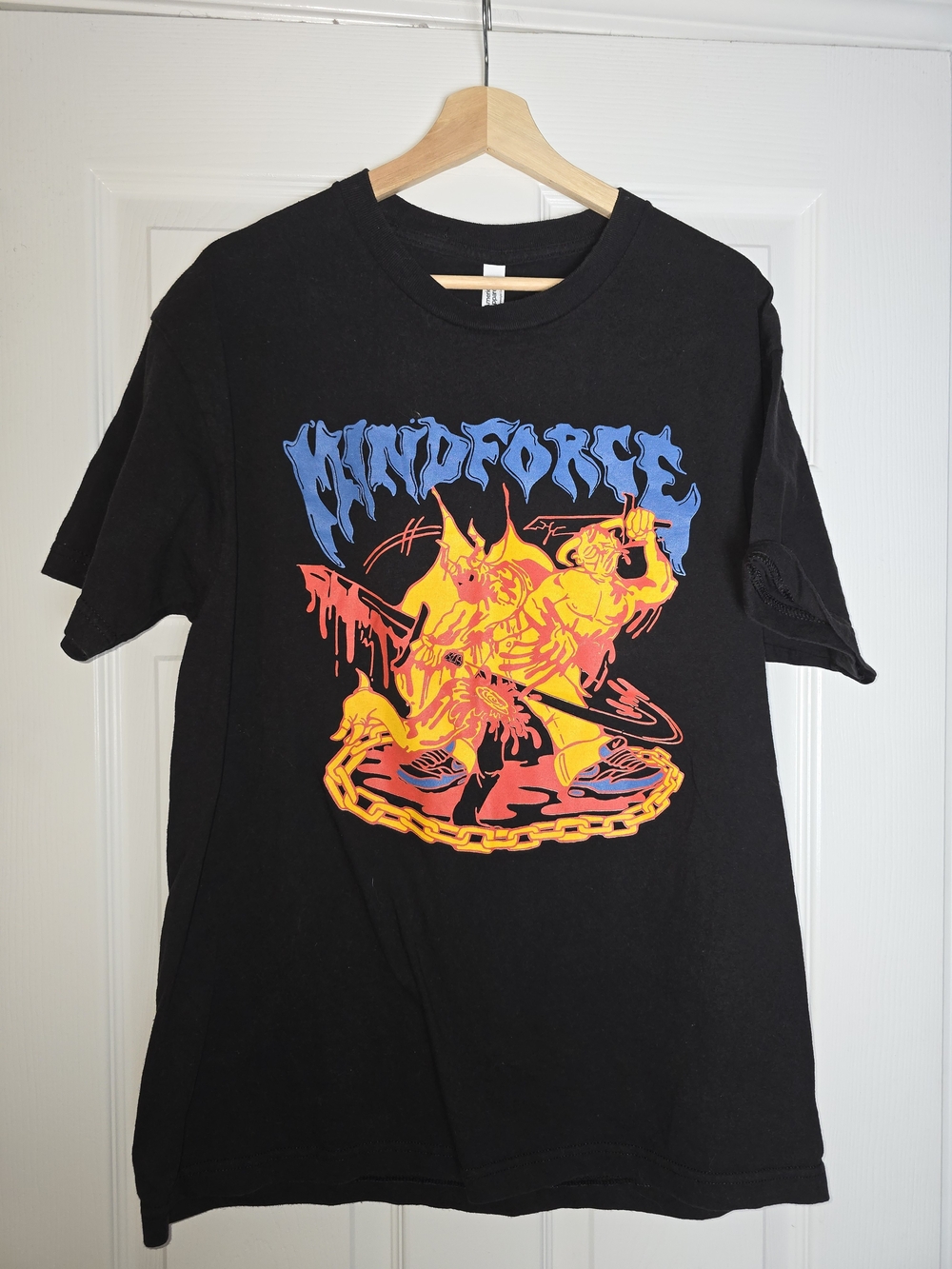 American Apparel Mindforce Band Tee Shirt Size Large